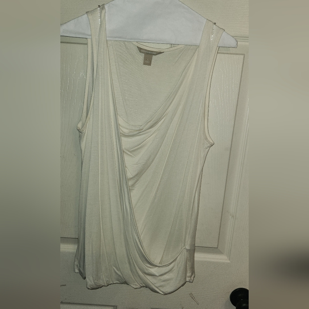 Banana Republic front wrap tank